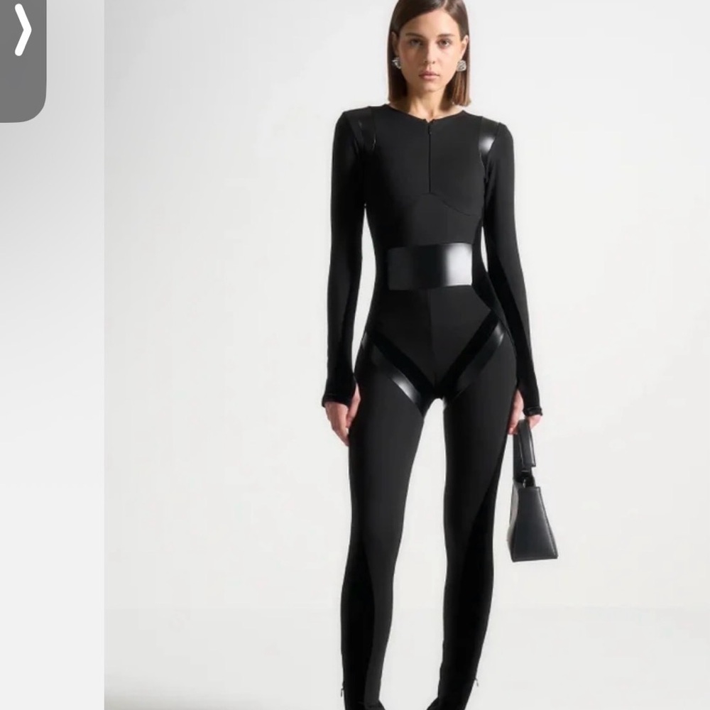 Black Long Sleeve Bodysuit